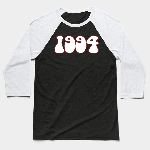 Vintage 1994 Birthday T-Shirt Baseball T-Shirt by POLOTEEZ